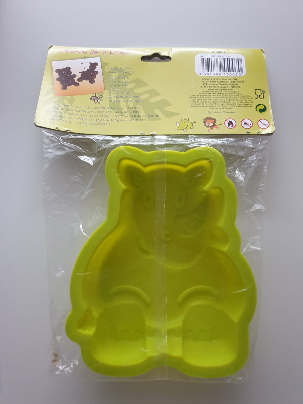 Teglie da forno: Silikon Backform Nashorn (Neu) – Nuovo e nell'imballaggio originale da Zürich venduto da pau_y8mv 2