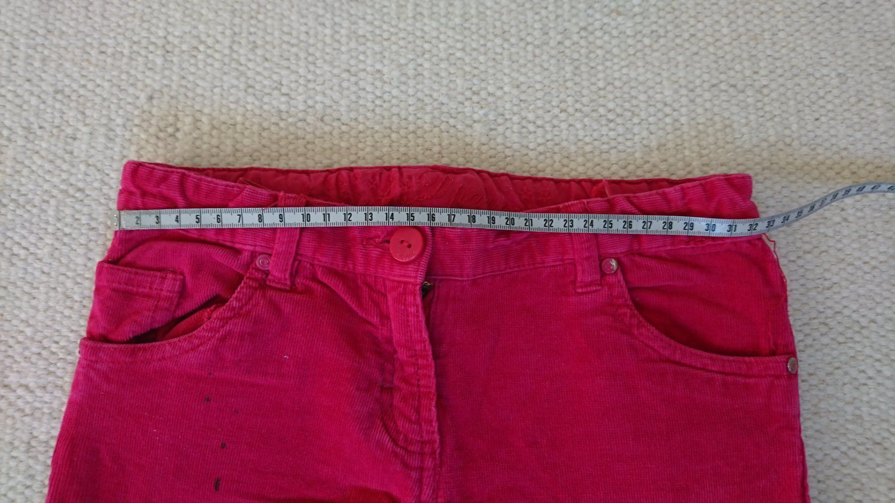 Hosen: Manchesterhose, pink, Gr. ca. 134 – Gebraucht aus Basel von Bar08 2