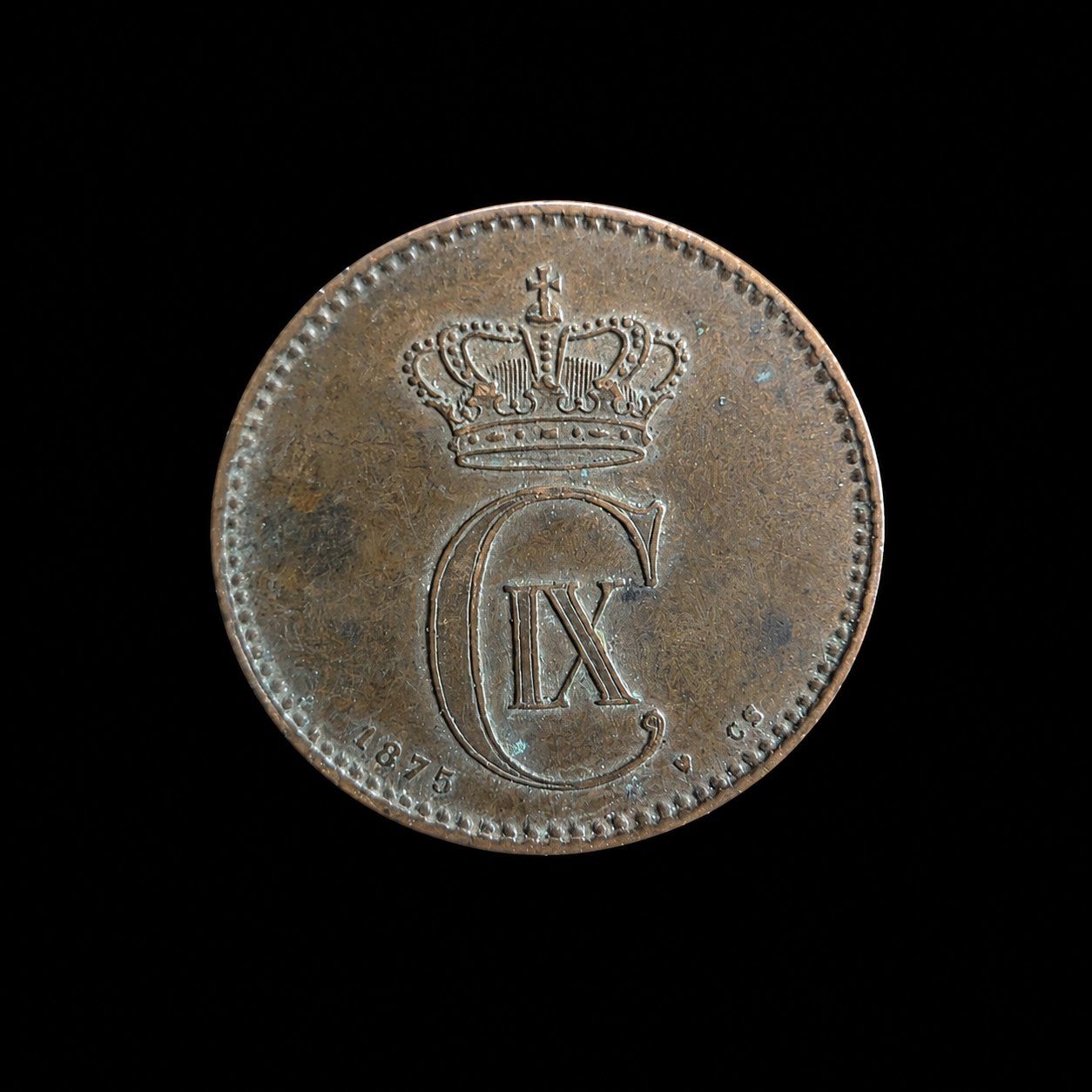 Tutti le monete: DÄNEMARK 2 ORE 1875 – Usato da Winterthur venduto da Creso70