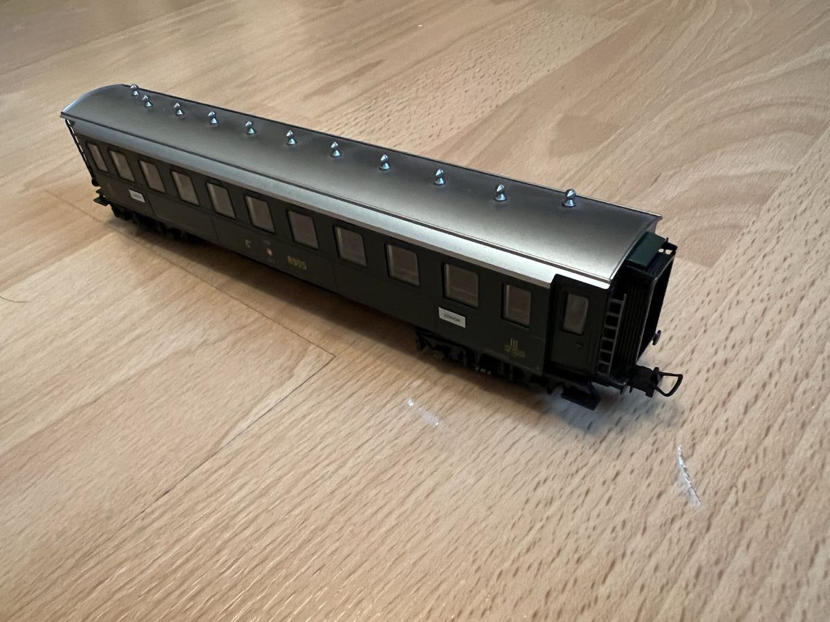Trix Modellini di ferrovie: Trix Oldtimerwagen SBB – Usato da Gisikon venduto da ram_78bx 4