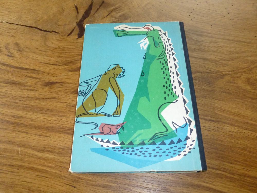 Doktor Dolittle und seine Tiere,Holzschnitte,Buch,1958,antik Kaufen