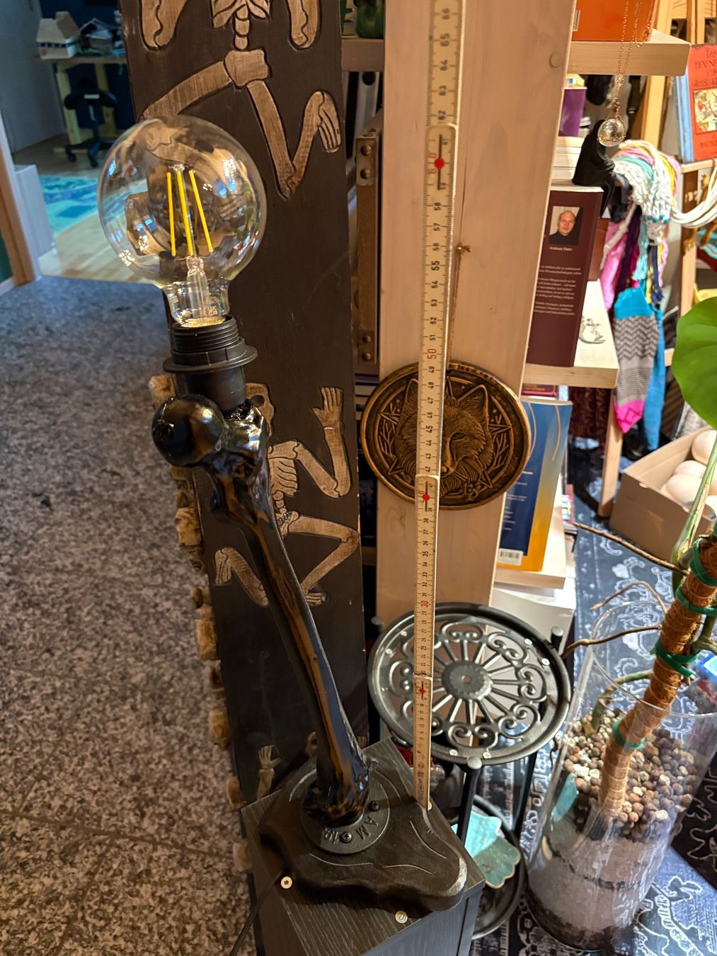 Lampade: Oberschenkelknochen Lampe Unikat – Nuovo (secondo la descrizione) da Erlinsbach SO venduto da sofieee 3
