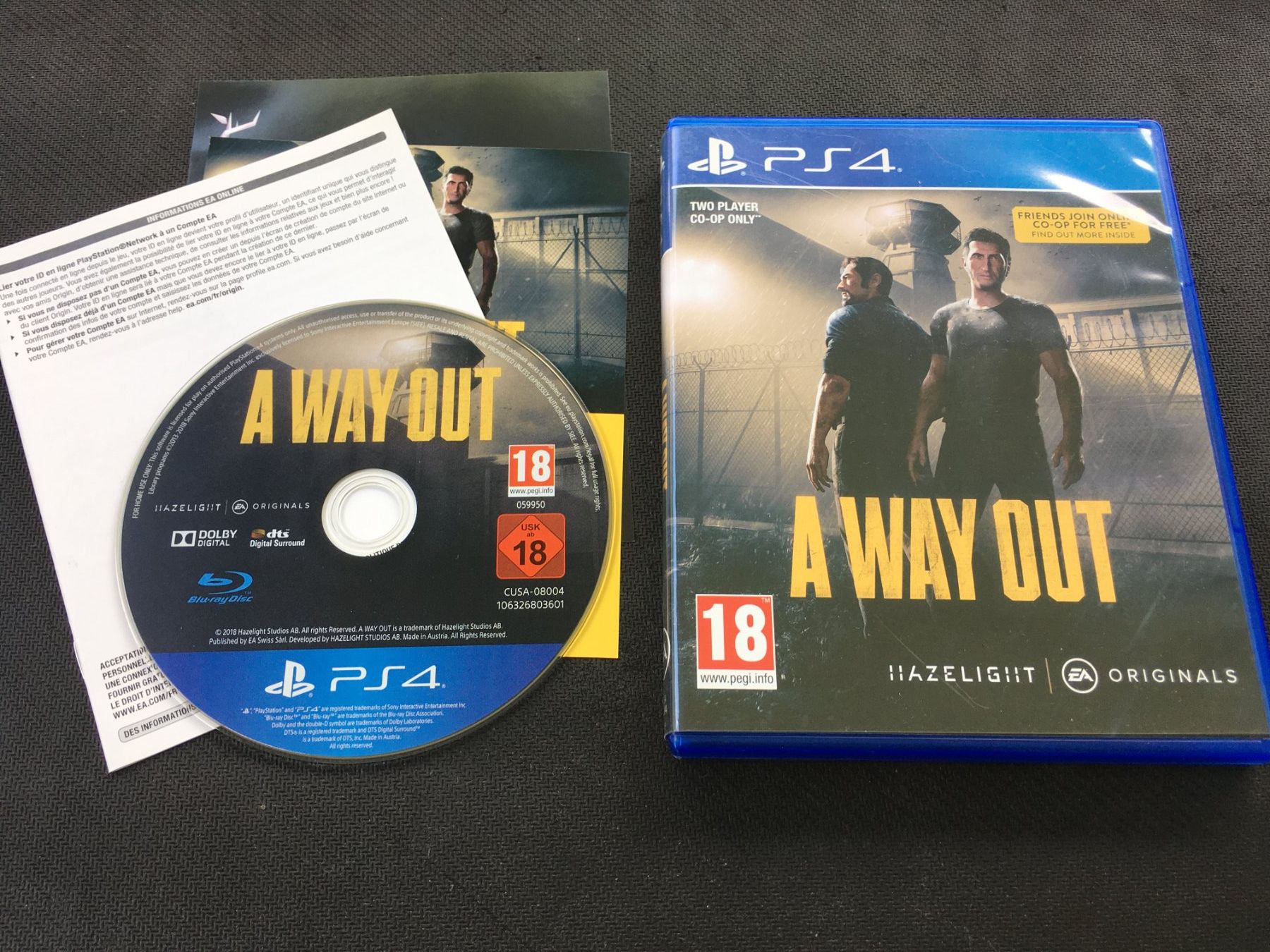 Sony Giochi: A Way Out - PS4 / Playstation 4 – Usato da St.Gallen venduto da Punktchen01
