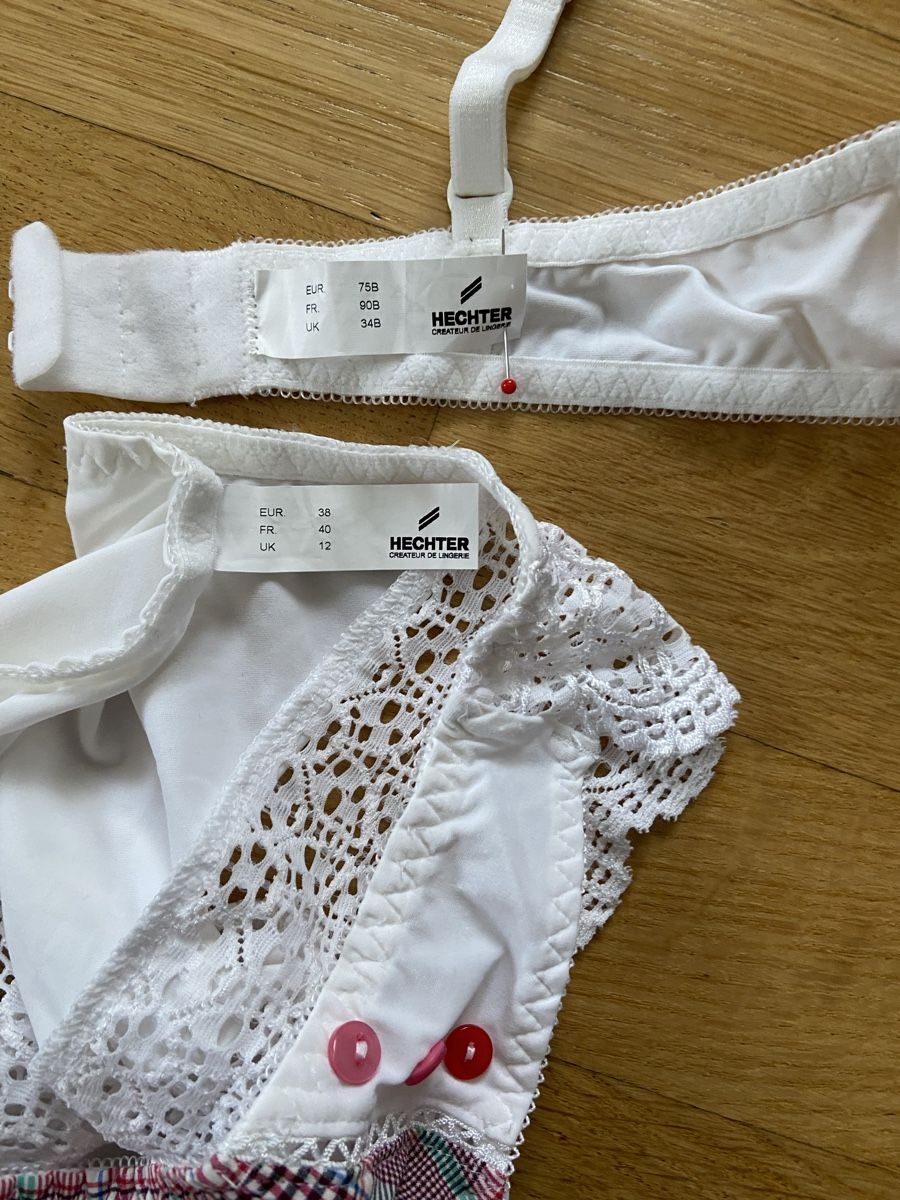 Altra biancheria intima: NEU DANIEL HECHTER BH SET MIT SLIP GRÖSSE B75/38 – Nuovo e nell'imballaggio originale da Zürich venduto da schneeflocke303 2