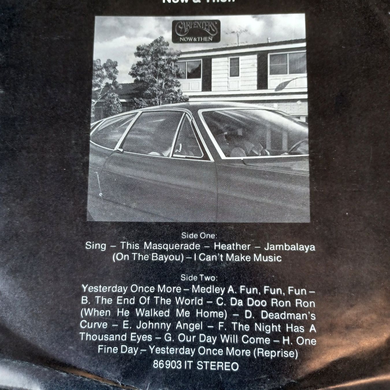 Schallplatten: CARPENTERS. Platte. Road Ode. Yesterday Once More. – Gebraucht aus Zürich von Bellabo