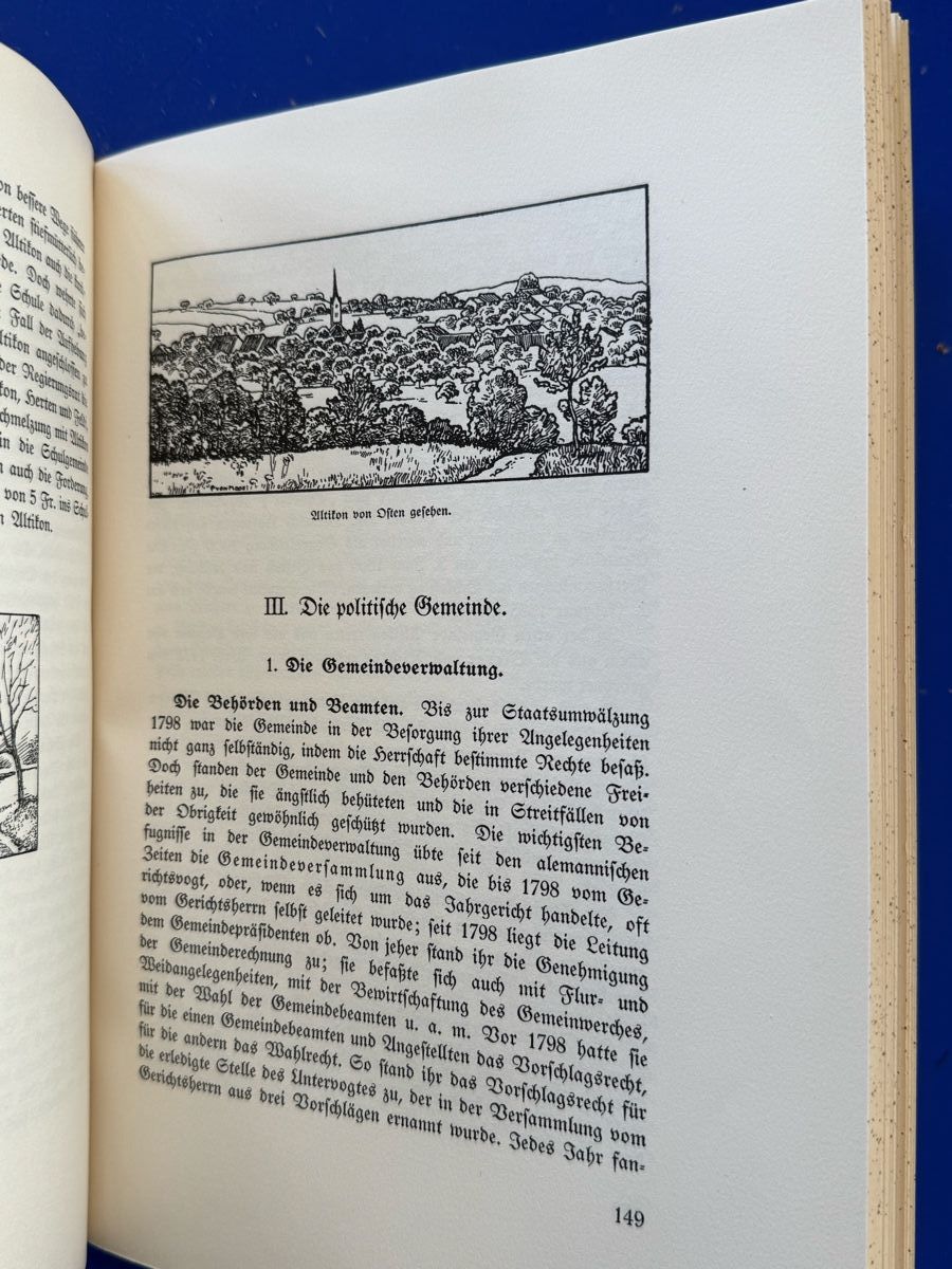 Bücher: Geschichte der Herrschaft und Gemeinde Altikon an der Thur. – Gebraucht aus Adliswil von buch_und_kunst 7