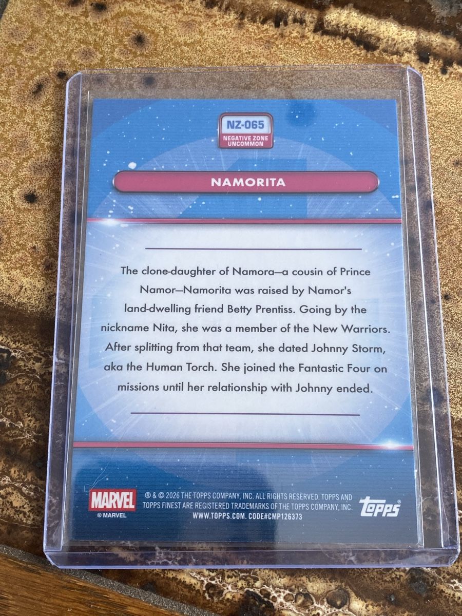 Marvel Carte collezionabili: Marvel Namorita 10/75 Finest Negative Zone Uncommon – Nuovo (secondo la descrizione) da Boningen venduto da chregu90 1