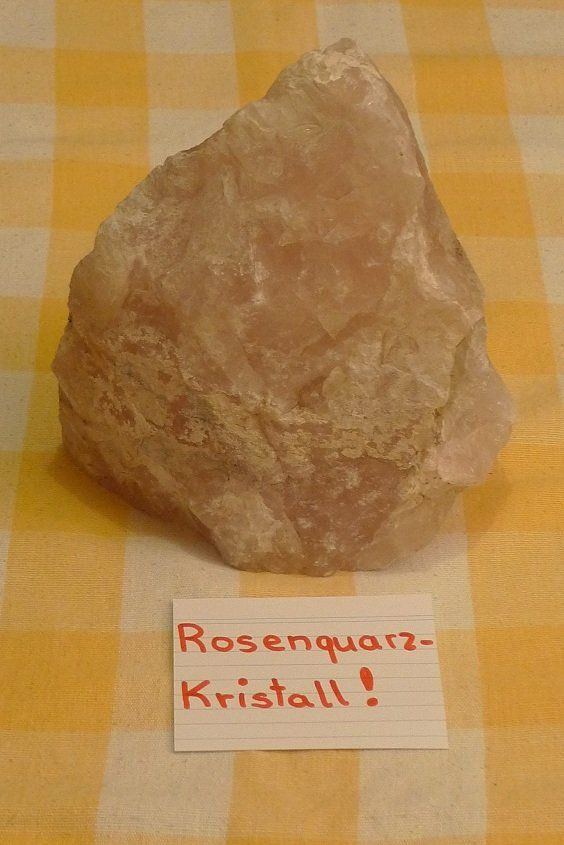 Minerali & Pietre curative: Rosenquarz-Kristall! – Usato da Bern venduto da bn1640