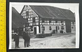 Flaach ZH, Riegelhaus, Postgebäude , 1932, Photo