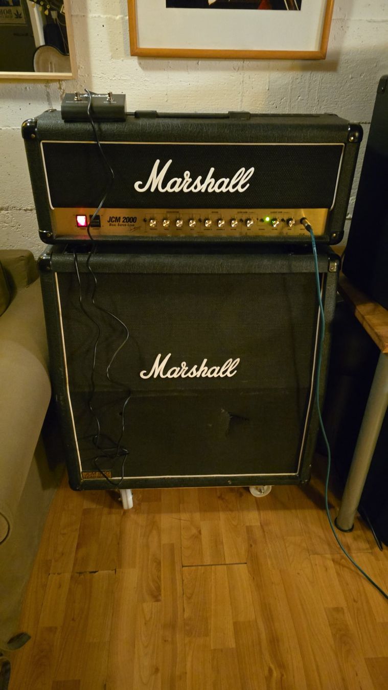 Marshall Amplificatori: Ampli Marshall 100W révisé, avec flight case jcm2000 dsl 100 – Usato da Satigny venduto da Baazarbaron 2
