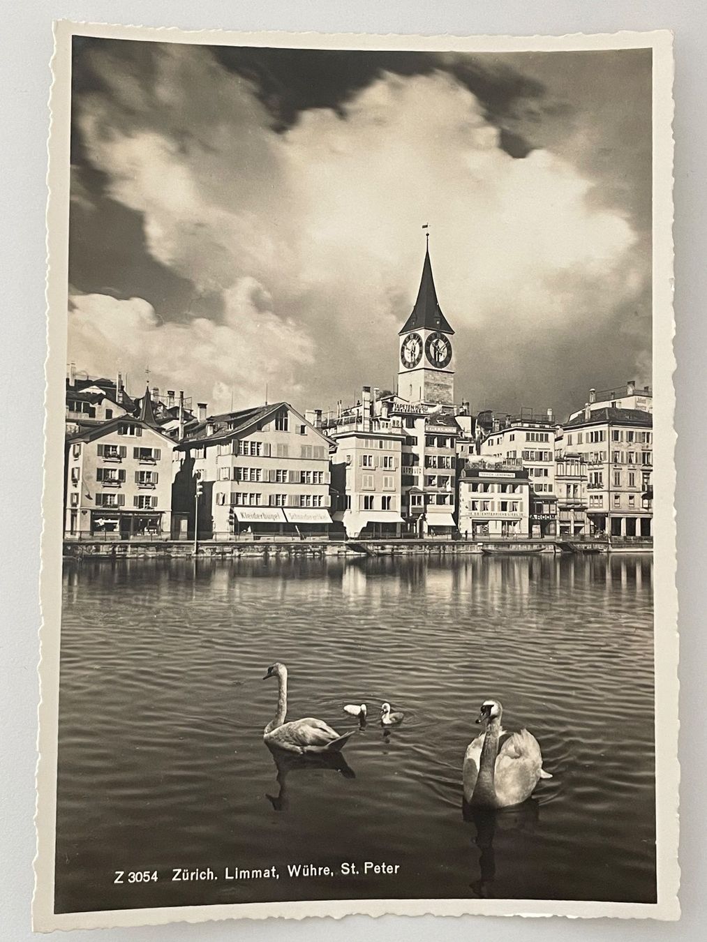 Cartoline postali: Zürich, Limmat, Wühre, St. Peter – Nuovo (secondo la descrizione) da Stäfa venduto da riccardinho