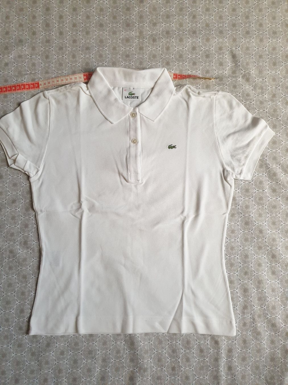 Lacoste Magliette Polo: Tshirt Lacoste NEU it. 42 weiss – Nuovo e nell'imballaggio originale da Zürich venduto da yoarg