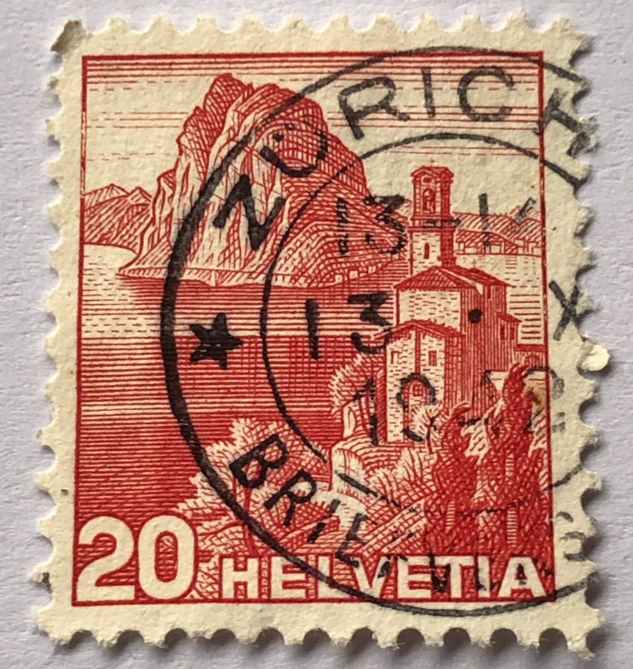 Tutti i francobolli: Nr.215 mit Stempel Zürich – Usato da Aarau venduto da Billa007