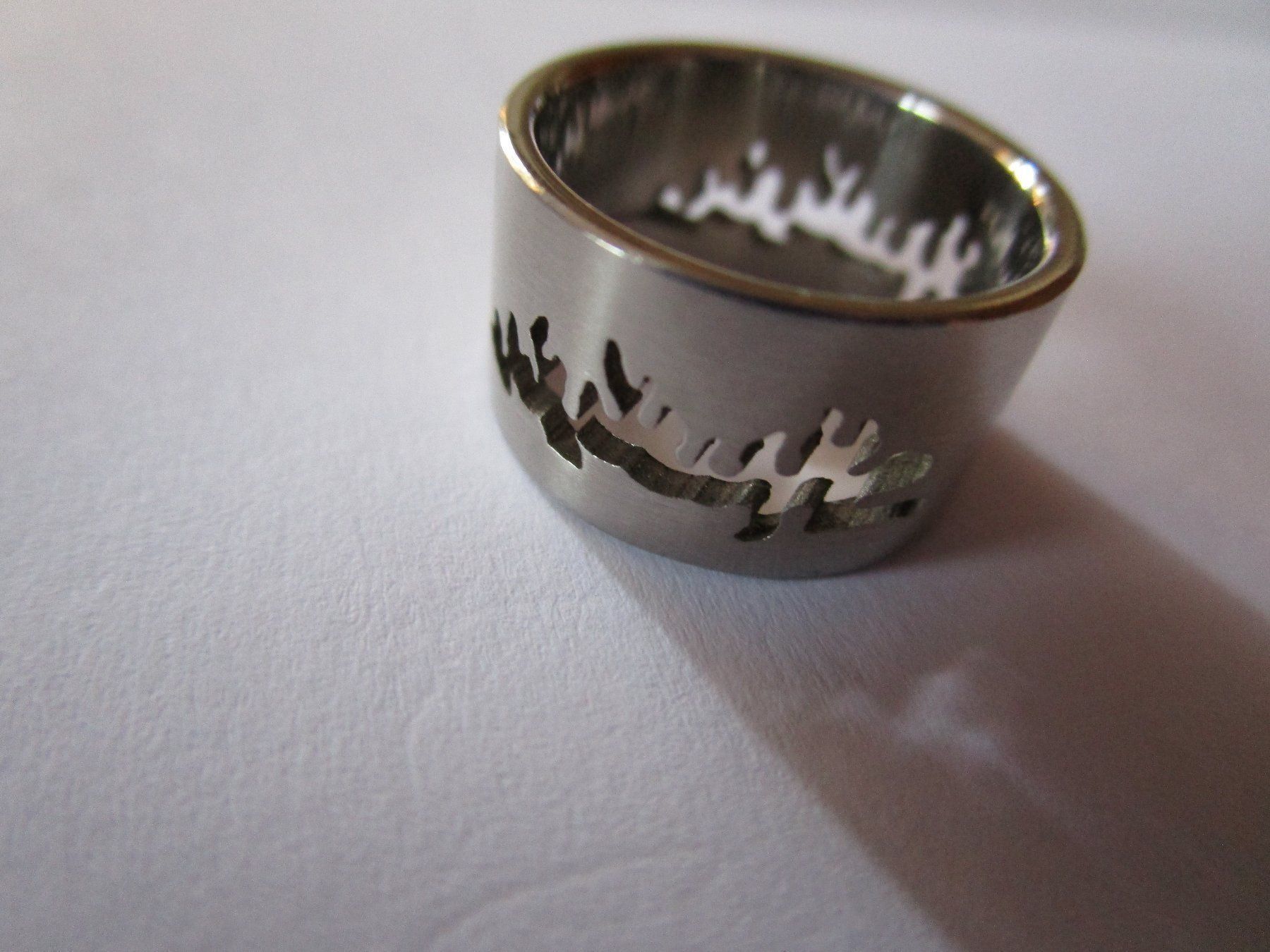 Ringe: Edelstahlring Damen Gr. 48 – Neu (gemäss Beschreibung) aus Ursenbach von gruenblau 1