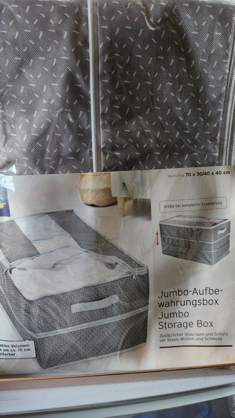Taschen: Sac de rangement rectangulaire avec fermeture éclair – Neu und originalverpackt aus Romanel-sur-Lausanne von delaforet