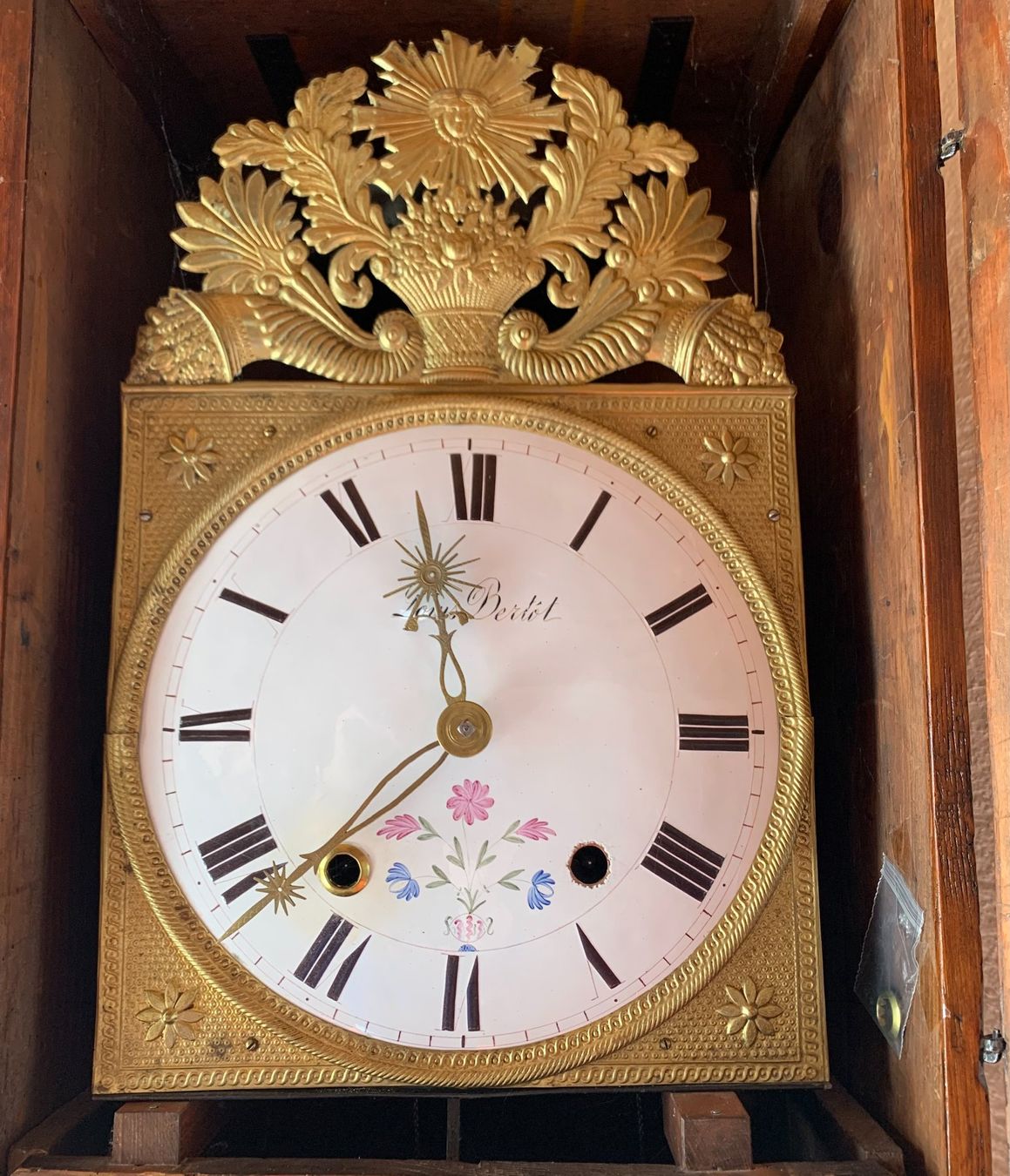 Orologi da terra & Orologi da parete: Ancienne horloge comtoise / pendule de parquet / Morbier – Usato da La Conversion venduto da g.rochat 1