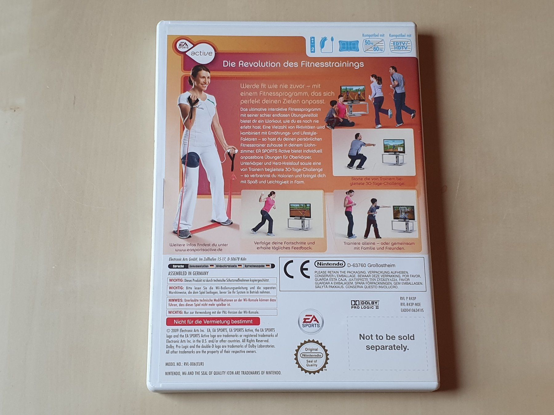 Nintendo Giochi: EA Sports Active Personal Trainer – Usato da Stansstad venduto da collectorsshop 1