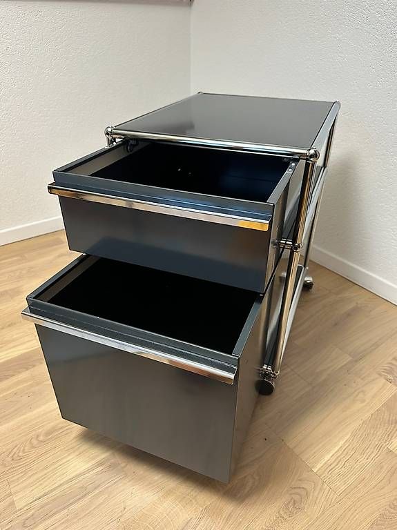 USM Korpus: Caisson USM Haller en Gris Anthracite // Ref. AY0454 – Gebraucht aus Ravoire von ARKY_s 4