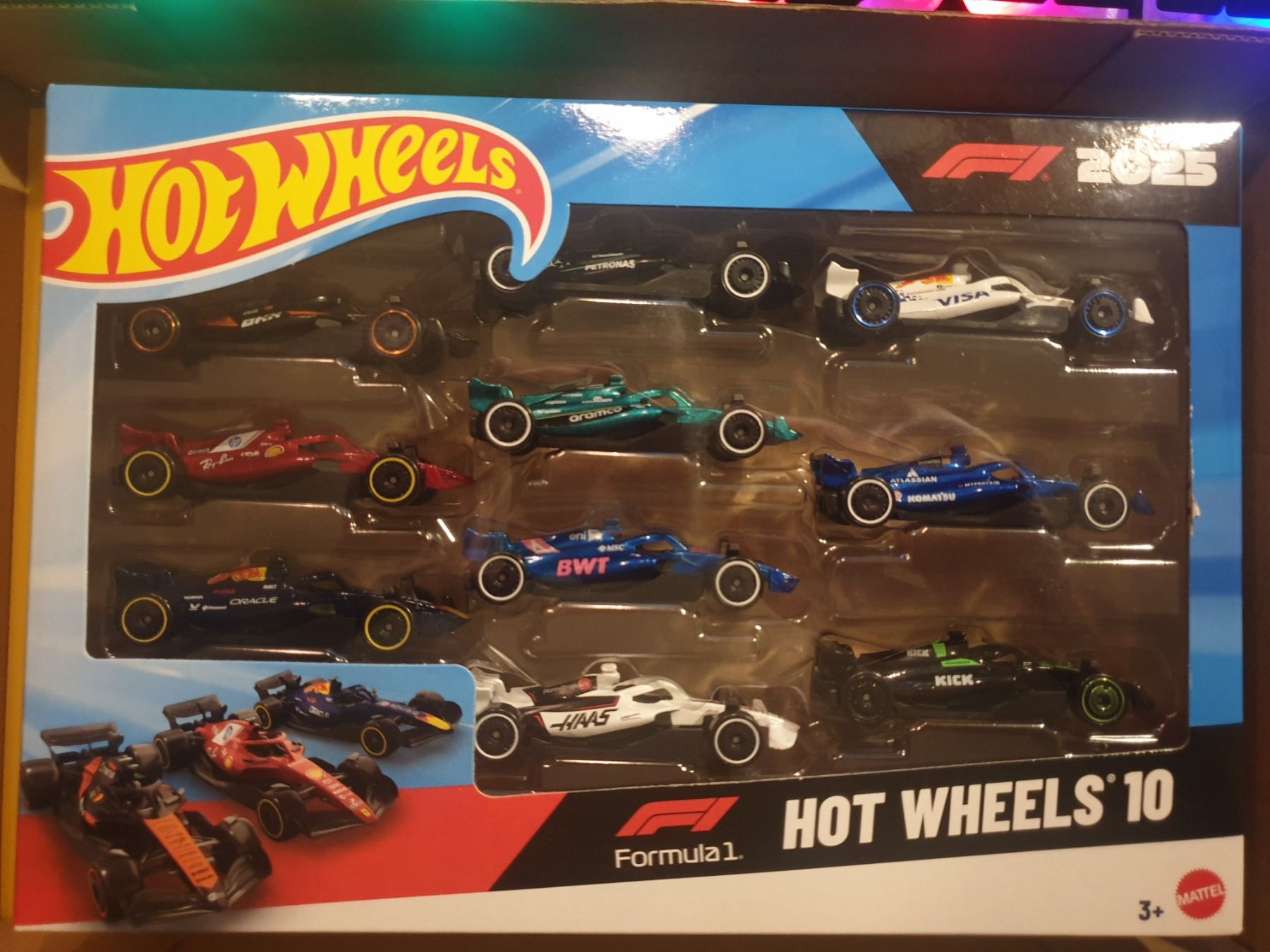 Hot Wheels Modellini d'auto: Hot Wheels 10 FORMULA 1 2025 – Nuovo e nell'imballaggio originale da Oftringen venduto da Rotor