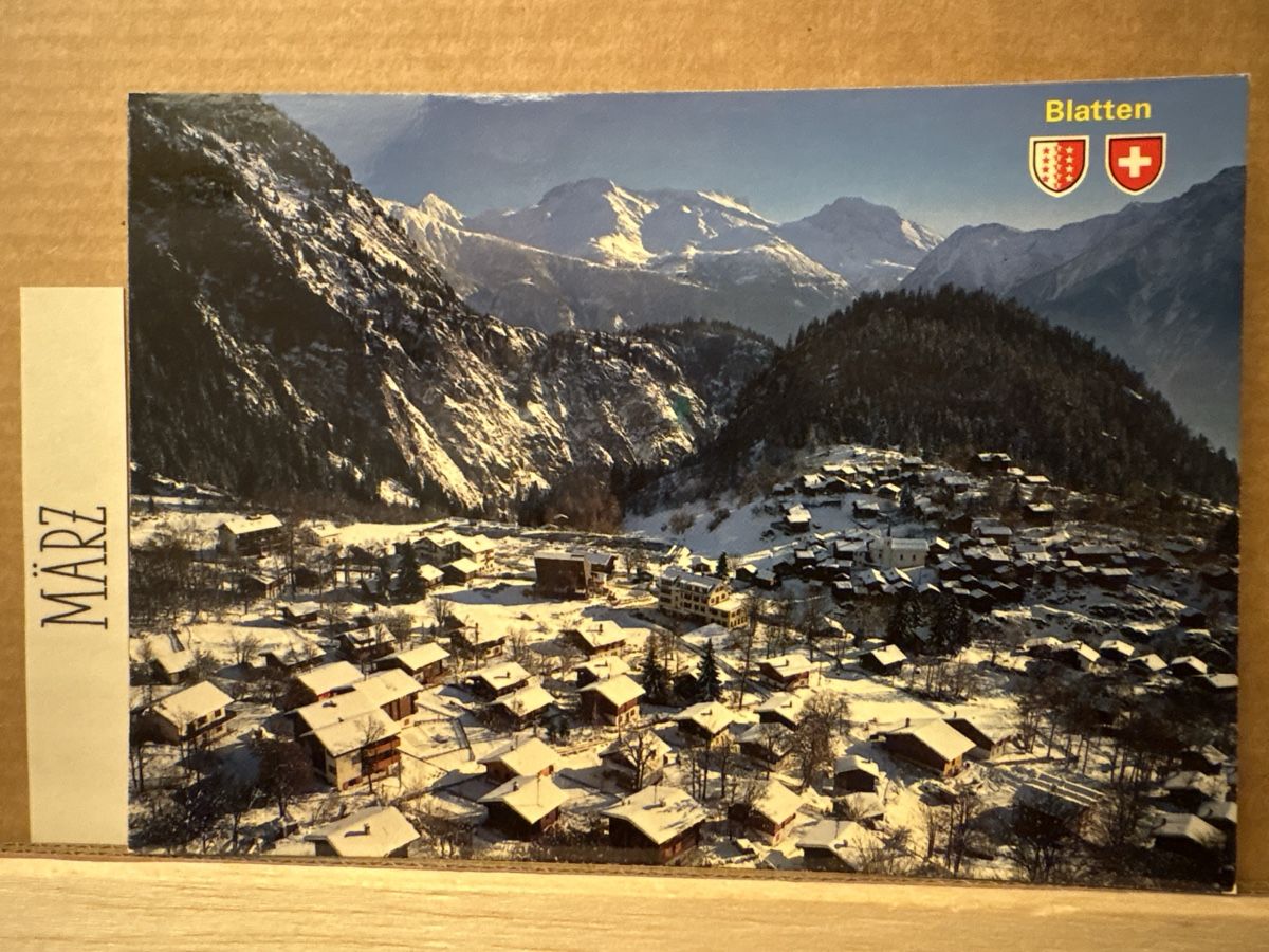 Cartoline postali: AK von Blatten – Usato da Rümlang venduto da Kartenpost1