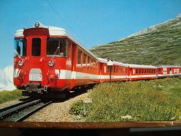 FO Furka-Oberalp-Bahn Pendelzug mit BDeh 4/4 II 92