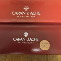 Caran d'Ache Kugelschreiber Silber Neu in Box