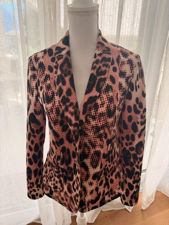 Marc Cain Blazer Animal Print Gr. N1 / 34 – neuwertig