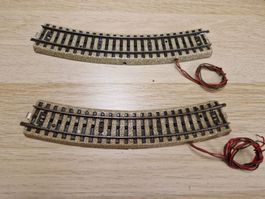 Märklin 2 x 5103 Anschlußgleis M H0