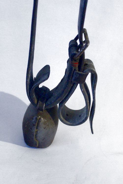 Campanacci mucche: Fiermann/Buller 2/0 SCHELLE mit Riemen, handgefertigt, 1910 – Usato da Bern venduto da kultiges 3
