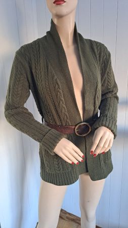 RALPH LAUREN Cardigan Wolljacke Strickjacke Jacke M 38 40