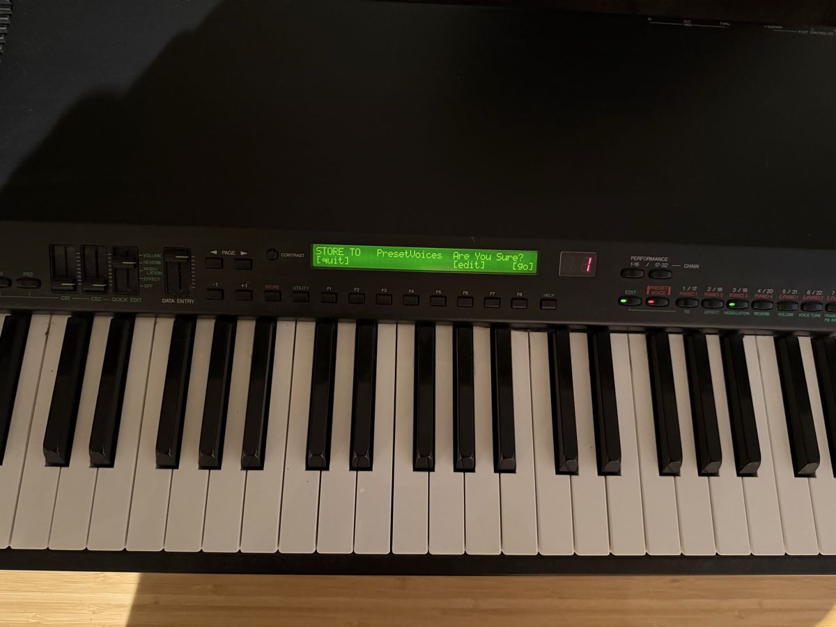 Yamaha Strumenti musicali: Yamaha Digital Piano P300 – Usato da Oetwil am See venduto da Davek 1