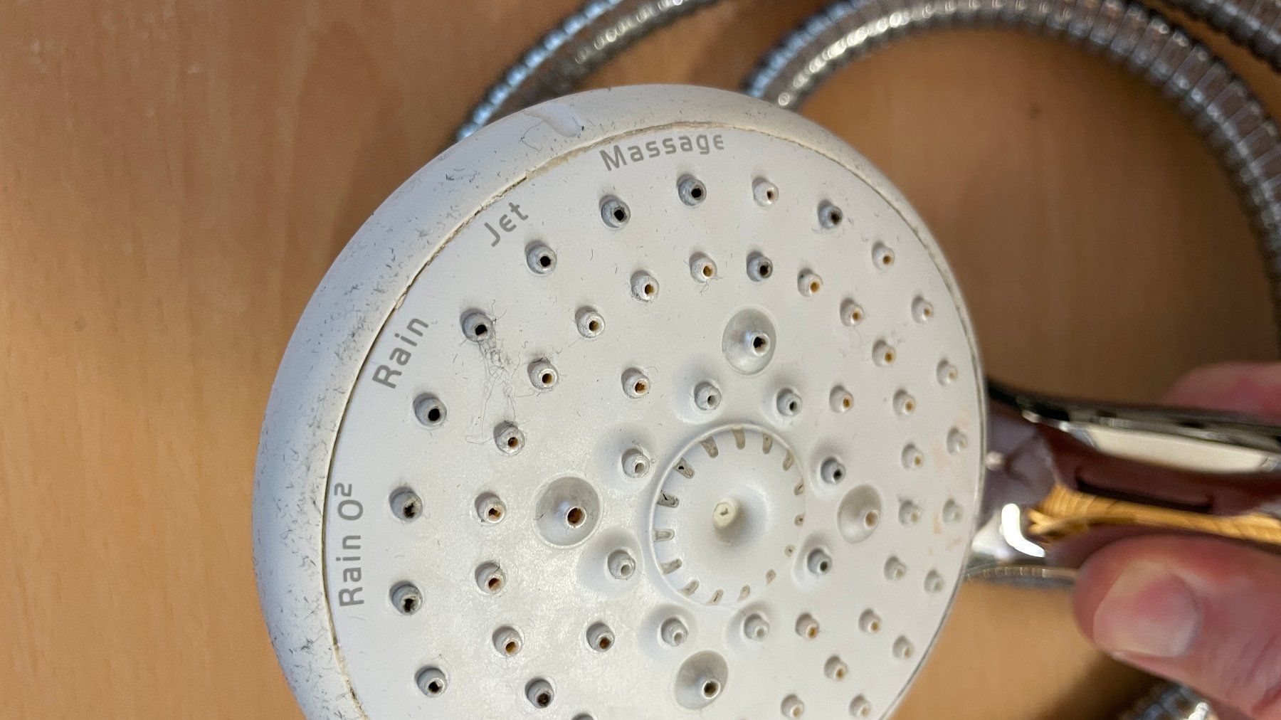 Soffioni doccia: Brauseschlauch mit Handbrause, verschiedene Strahlarten – Usato da Glattfelden venduto da cybermaxx 2