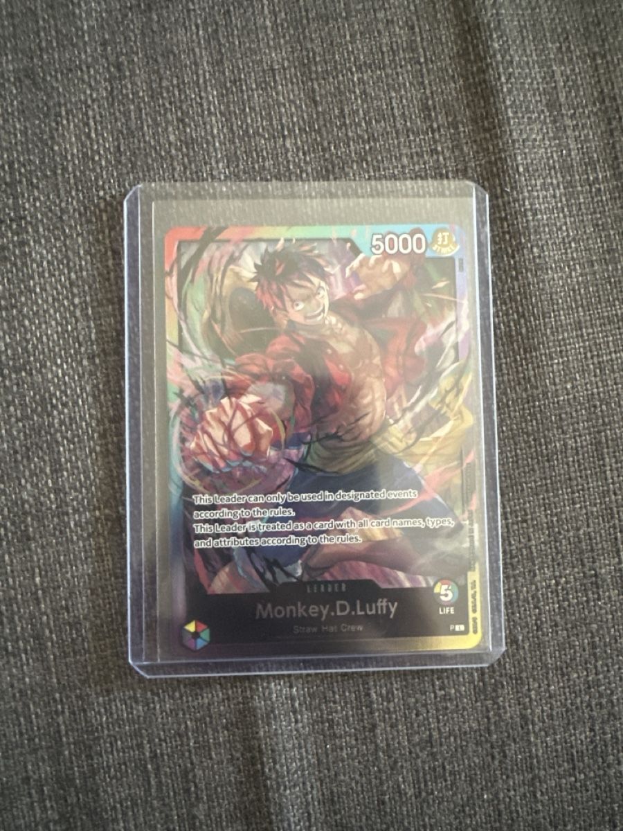 Bandai Sammelbilder & Trading cards: OP Monkey D Luffy Promo – Neu (gemäss Beschreibung) aus Villnachern von eli_5dxq