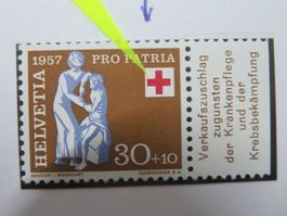 Abart Pro Patria B 83.2.01** vier rote Punkte ü. li. Kreuzsc