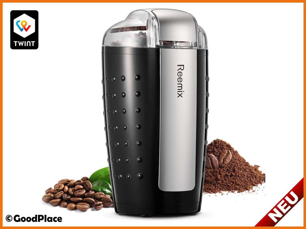 Elektrische Kaffeemühle 280W - Edelstahl Mühle Für Kaffeebohnen