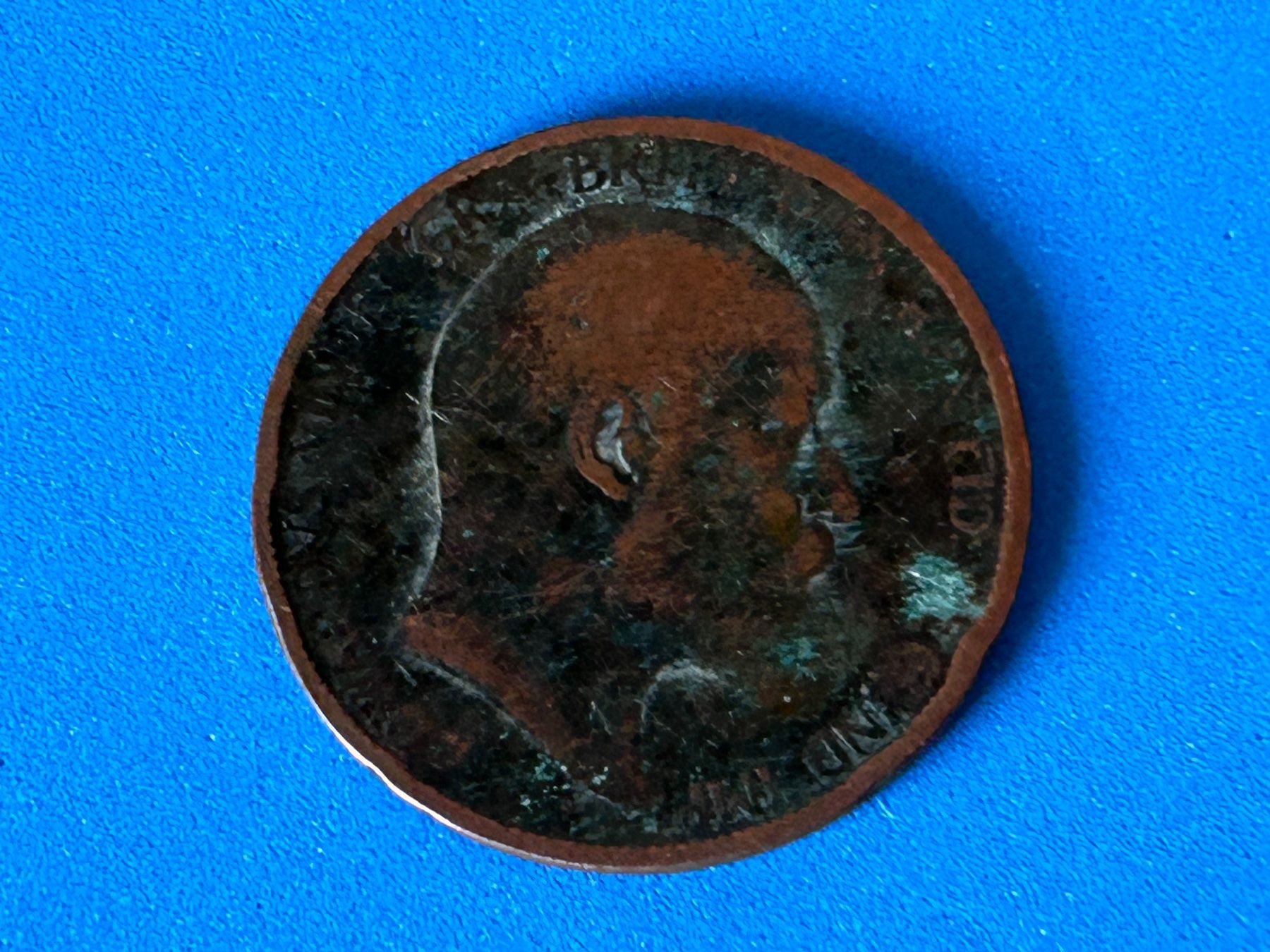 Tutti le monete: UK - 1 Penny - Edward VII 1906 – Usato da Corcelles NE venduto da AJKader 1