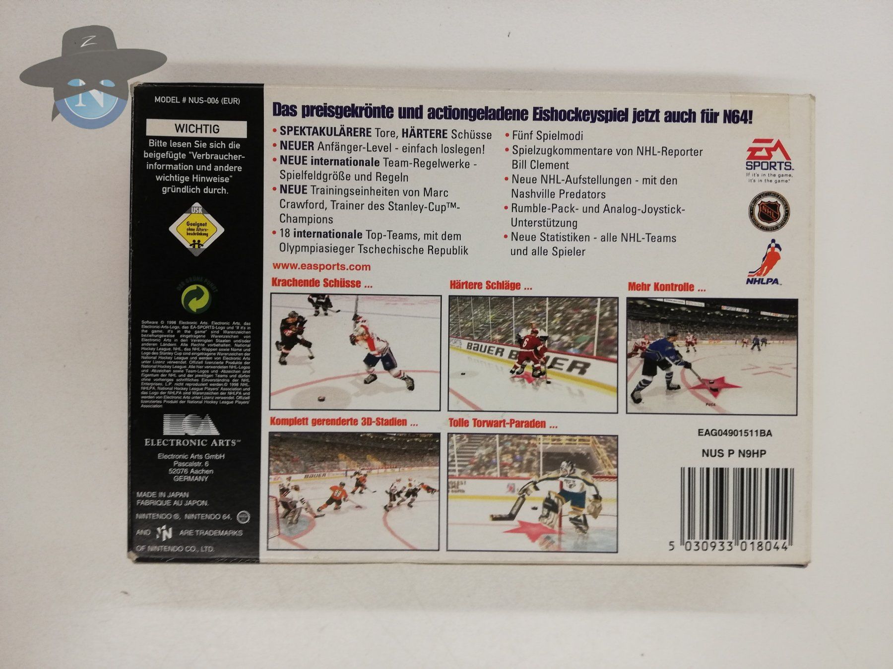 Nintendo Giochi: NHL 99 / Nintendo 64 - N64 – Usato da St. Gallen venduto da zorro_dc 1