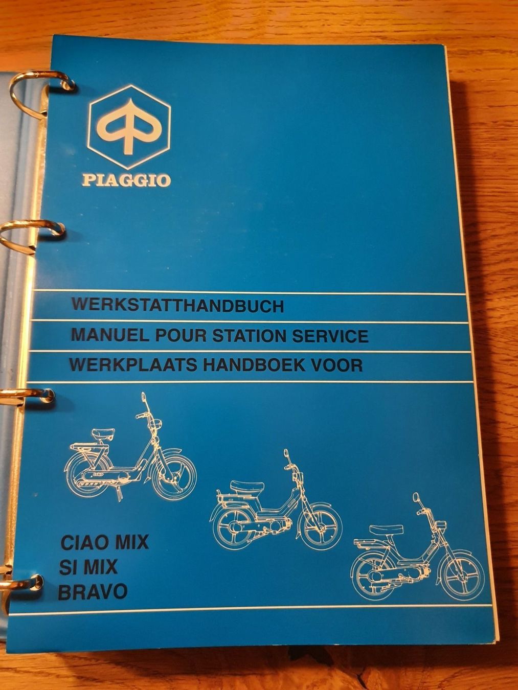 Piaggio Ciclomotori: Piaggio-Werkstatthandbuchordner original – Usato da Künten venduto da Rocchi71 1