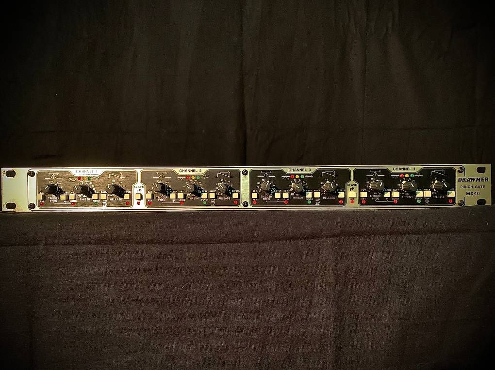 Strumenti musicali: Drawmer MX40-Noise Gate – Usato da La Chaux-de-Fonds venduto da Simone1180