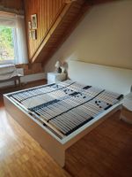 Bettgestell IKEA Malm (Hoch) 180x200 cm weiss mit Lattenrost