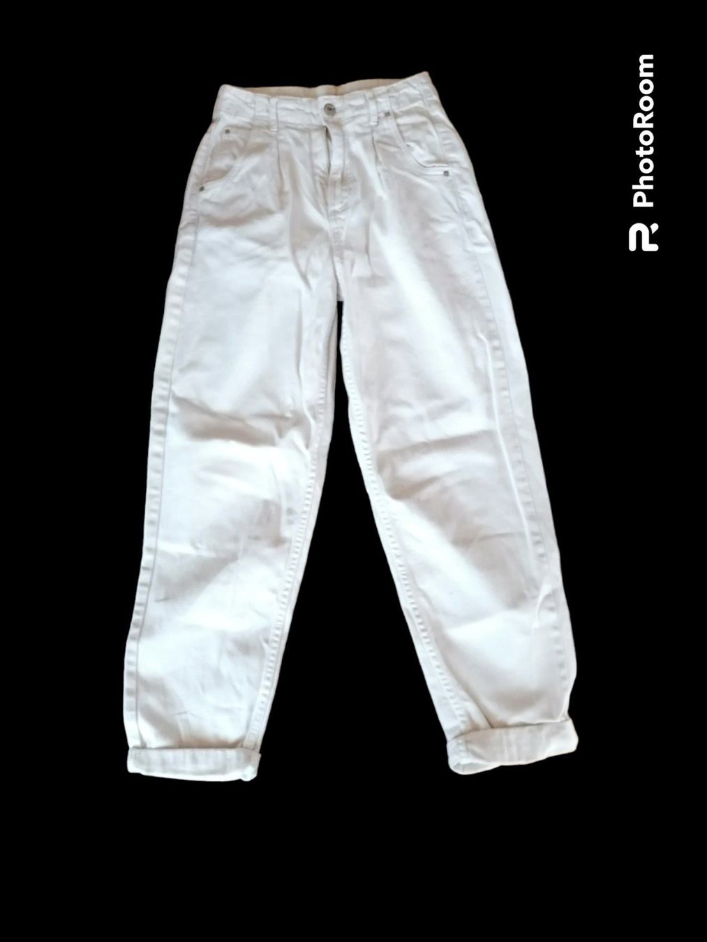 Jeans: Pantalon, jean,bas, pantalon blanc – Usato da Montcherand venduto da petiteoune75