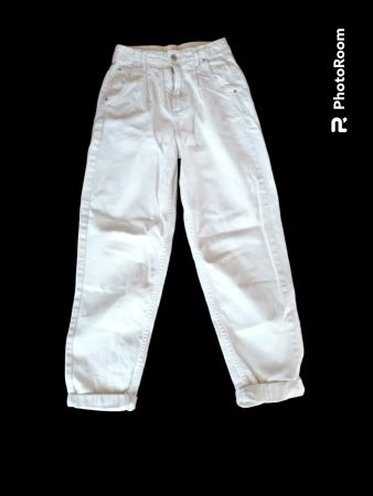 Pantalon, jean,bas, pantalon blanc