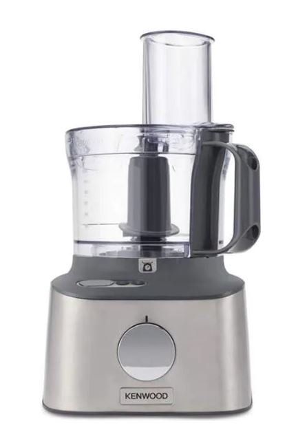 Robot De Cuisine Kenwood Multipro Compact+ - 800W, Balance Intégrée, Moulin à Verre, 6 Accessoires - Compact & Puissant
