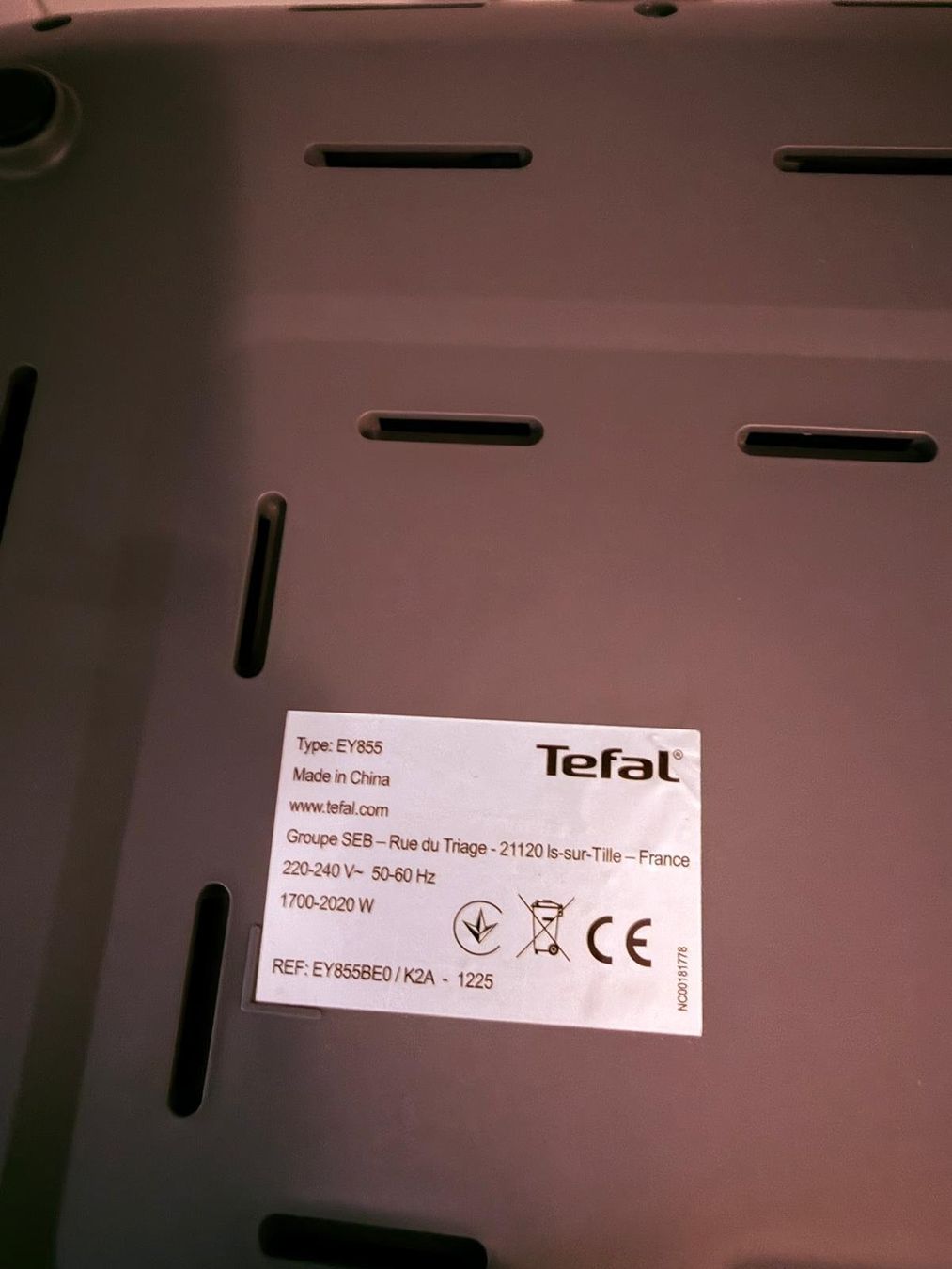Tefal Elettrodomestici da cucina: TEFAL Heißluftfritteuse – Usato da Zug venduto da JOPAAA77 2