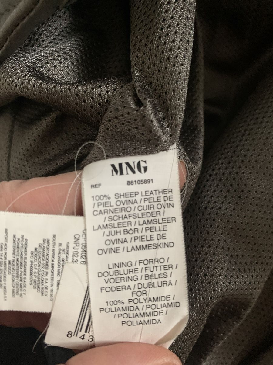 Jacken: Mango lammleder jacke grau – Gebraucht aus Zürich von Nikuska32 4