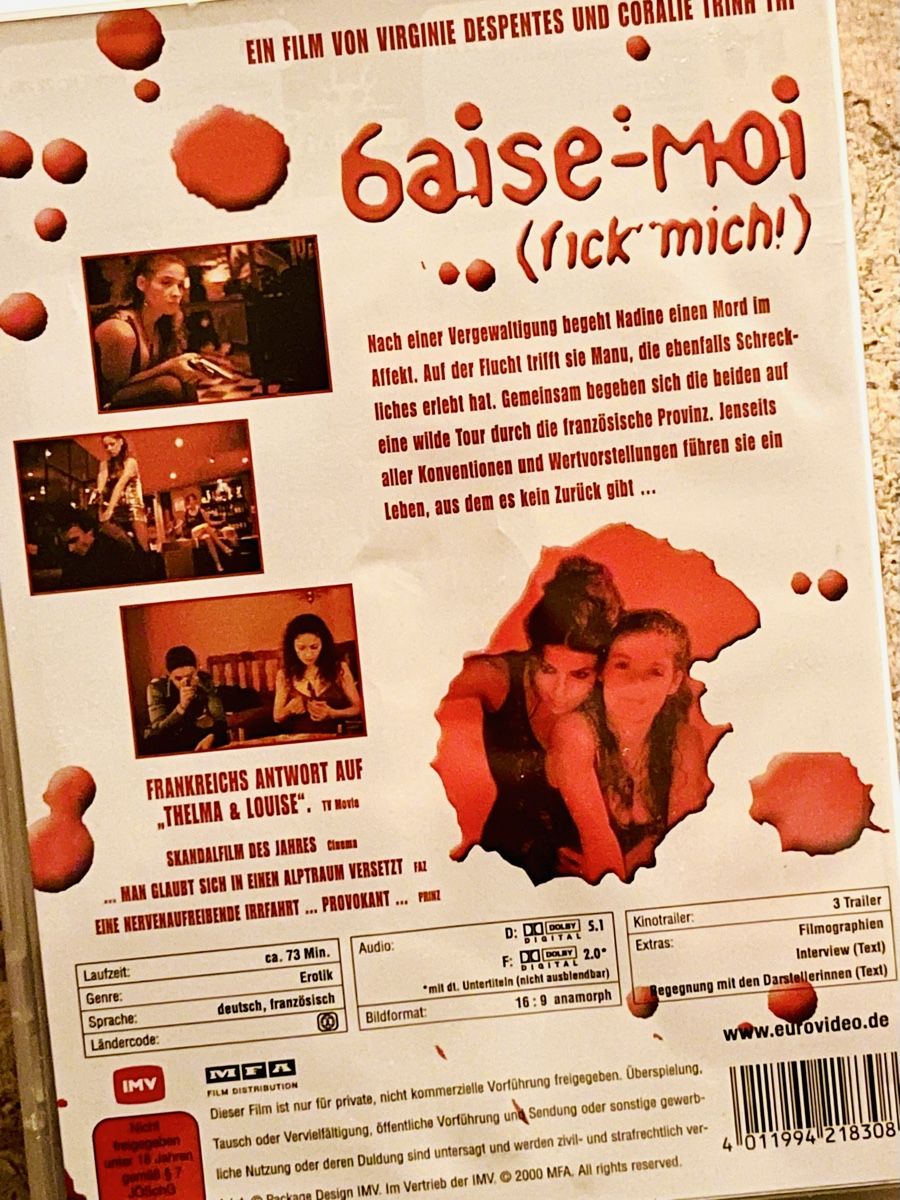Tutti i DVDs: Baise moi - F**k mich – Usato da Inkwil venduto da RetrOhyeah_Schweiz 1