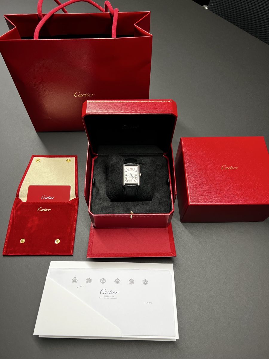 Cartier Bracelets: TUNK MUST DE CARTIER Automatic – D'occasion à Zürich par T_Lot