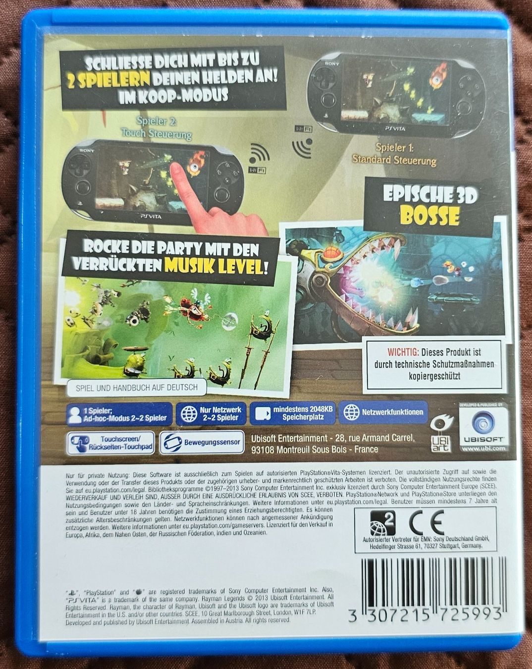 Sony Giochi: PS Vita - Raymen Legends – Usato da La Garde venduto da The_Hammer76 1