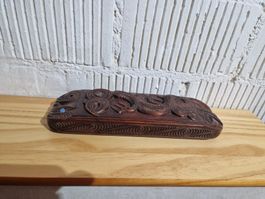 Holzschatulle Indianer USA