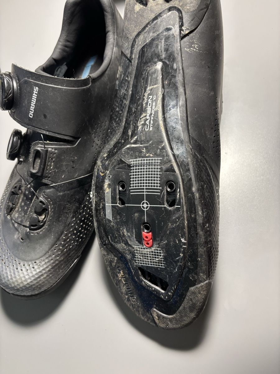 Shimano Herrenschuhe: Chaussures de vélo Schimano 43 – Gebraucht aus Troinex von K1256 2